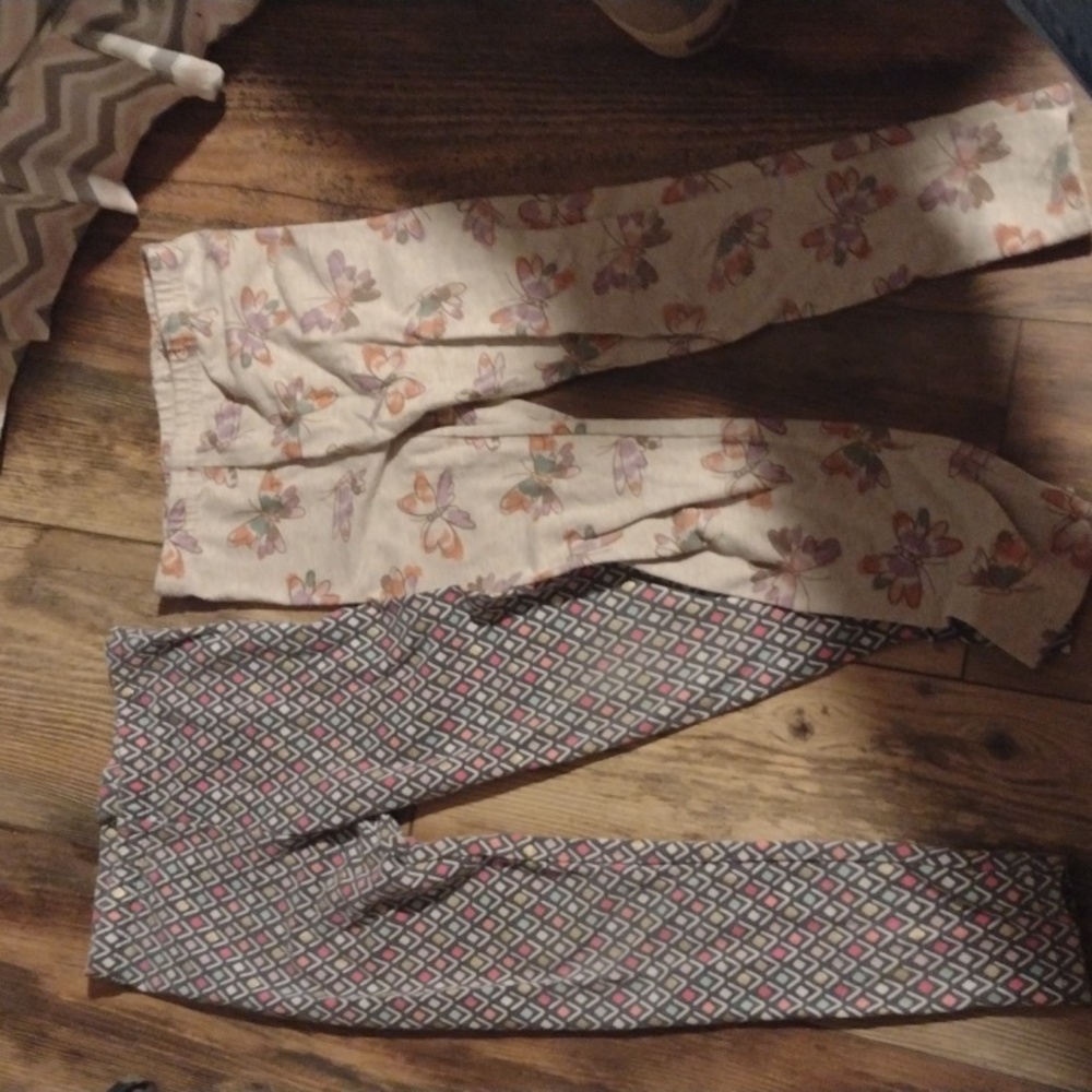 5t girls leggings cat & jack & garanimals